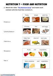 1.what is your idea of a healthy diet? Nutrition 7 Food And Nutrition Worksheet