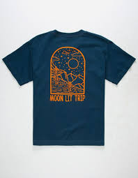 Fresh Vibes Moonlit Boys T Shirt Blue 310714200 Outdoor Shirt Boys T Shirts T Shirt