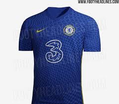 Five pursuing clubs named by sky sports, £150m valuation set by borussia dortmund may 7, 2021 6:52 chelsea fc how real madrid's revamped deadly strike force will looked as two. Chelsea Nike Home Kit For 2021 22 Season Leaked Online