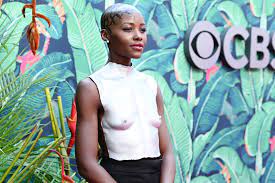 Lupita Nyongo Wears Custom Breastplate to 2023 Tony Awards | POPSUGAR  Fashion