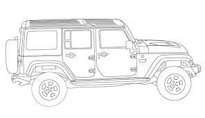 Click on the image you want to color, this will open page displaying large picture you selected. Jeep Wrangler Unlimited Coloring Book Page Jeep Jeep Wrangler Jeep Colors