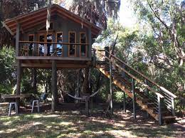 Treehouse In The Woods Treehouses For Rent In Kissimmee Florida United States