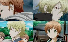 Zetsuen No Tempest I Love The Symbolism Here How Child Yoshino Is Looking At Mahiro And How Grown Up Mahiro Is Looking At Yoshino Tempest Anime Manga Anime