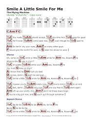Smile A Little Smile For Me The Flying Machine Just Lyrics Guitar Lessons Songs