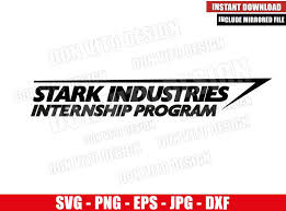 Download Stark Industries Internship Program Svg Png Tony Stark Company Marvel