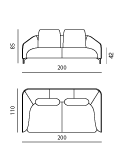 Should i look for wider arms if i like to nap on my couch? Features Available As A 2 5 Seat 3 Seat Or 3 5 Seat Sofa With A Matching Footstool Legs Revo Aluminium Or Titan Black Chrome The Width Of The Loose Back Cushions Is Dependent On The Width Of The Sofa Comfort Options Seating Height 2 Cm Seating