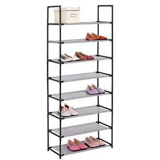 45 paar schuhe 160 x 88 x 28 cm schuhregal schuhständer grau. Schuhregal In Schwarz Online Kaufen Otto