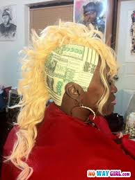 That Hairstyle Is Money And A Hot Mess Hair Humor Bad Haircut Bad Hair