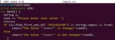 C++ Check If Input Is Int