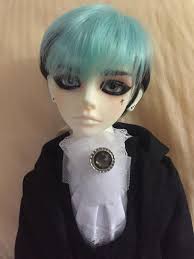 BJD 1/3 Crobi Lance Recast head with wig, eyes, and more!