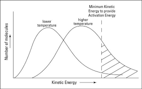 The Effect Of Temperature On The Kinetic Energy Of Reactants Chemical Reactions Chemical Structure Teaching Chemistry