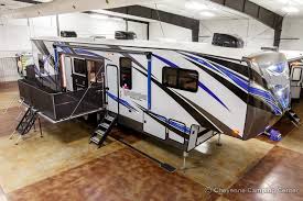 5th wheel campers offer tons of space and storage. Rv Patio Ideas Decorating Ideas Inspirations Fifth Wheel Toy Haulers 5th Wheel Toy Hauler Toy Hauler