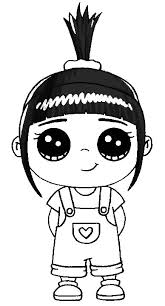 Comida Kawaii Para Colorear