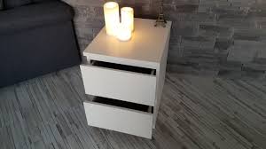 Ikea Nachttisch Kommode Mit 2 Schubladen In Weiss 40x55 Cm Youtube Beistelltisch nachttisch ablagetisch sofatisch tisch couchtisch 42x40 cm. ikea nachttisch kommode mit 2 schubladen in weiss 40x55 cm