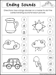 10 Printable Ending Sounds Worksheets Preschool 1st Grade Etsy In 2020 Kindergarten Literacy Worksheets Literacy Worksheets Kindergarten Worksheets