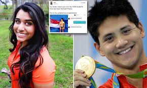 Connect with nia sign up to receive updates and resources delivered to your inbox. Tinder User Claims She Matched With Joseph Schooling Just Months Before Olympics Win Daily Mail Online