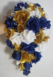 Check spelling or type a new query. Navy Blue And White Wedding Bouquets Off 71 Buy
