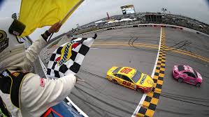 It is developed by ea tiburon and released on the playstation 2, playstation 3, xbox 360 and mobile phones in north america on june 10, 2008. New G W C Rule Comes Into Play In Wild Talladega Finish Official Site Of Nascar