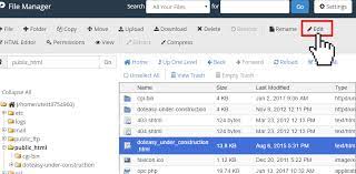 Or you can install wordpress manually in cpanel using file manager. Cpanel File Manager Editing Files Doteasy Web Hosting