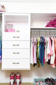 The container store is known for their diverse line of custom closet options. How To Build A Diy Closet Organizer Houseful Of Handmade