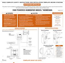 Please inform us when you. Installation Instructions And Mounting Template Fan Powered