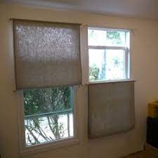 Relaxed roman shades are a beautiful, elegant window treatment that is sure to please the eye. Curtains For Double Hung Windows K B Org Cool Curtains Curtains Double Hung Windows
