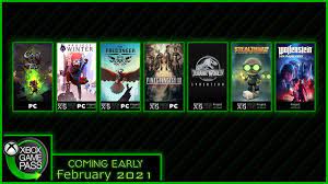 Coming To Xbox Game Pass Early February 2021 In 2021 Game Pass Xbox Games Xbox