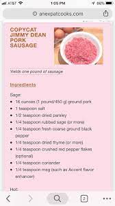 29 Trendy Breakfast Sausage Jimmy Dean Homemade Breakfast Sausage Homemade Sausage Recipes Homemade Sausage