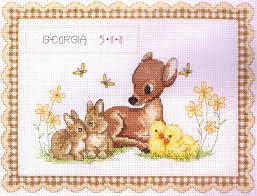 Over 19,000 patterns & kits. Animal Babies Cross Stitch Patterns Counted Cross Stitch Designs By Ellen Maurer Stroh