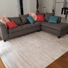 Bridgeton Power Loom Gray Sleekrug Home Decor Area Rugs Grey Sectional