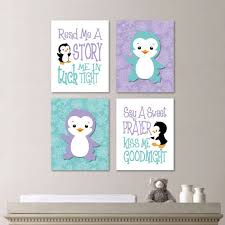 Baby Girl Nursery Art Penguin Nursery Art Penguin Nursery Etsy Baby Girl Nursery Art Nursery Art Girl Penguin Nursery Decor