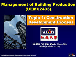 Over the years, the faculty of science has become a true centre of excellence, earning recognition across canada and abroad for its prowess in the classrooms and the laboratories. Copyright C 2006 By Chia Fah Choy Faculty Of Engineering Science Utar All Rights Reserved Management Of Building Production Uemc2433 Topic 1 Construction Ppt Download