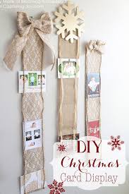 Gather inspiration from an art gallery and give each letter or card its own frame, then hang those frames on one wall for a dramatic impact. 20 Diy Christmas Card Holder Ideas How To Display Christmas Cards