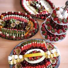 Obstplatten Fur Eine Hochzeit Obstplatten Essen Obstplatte
