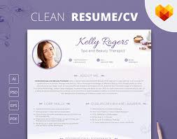 beauty therapist resume template motocms