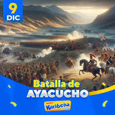 ✨ Hoy recordamos con orgullo la Batalla de Ayacucho, símbolo de valentía y  lucha por la libertad.👏 Un homenaje a nuestros héroes que lograron la  independencia de nuestra querida patria. 🇵🇪 ❤