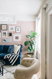 Pale Pink Living Rooms Successful Style Ideas To Make This Wall Color Work Pink Living Room Decor Pink Living Room Living Room Colors