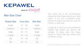 True To Life Squeem Vest Size Chart 2019