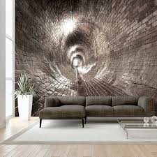 Palettes en bois, tableau, porte, petit matelas et autres. 1001 Idees Pour Un Papier Peint Trompe L Åil Les Decos Qui Produisent Des Grands Effets