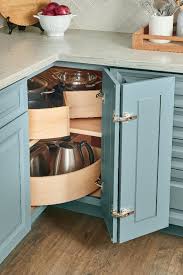 Let's start our list of corner kitchen cabinet ideas with something class: 25 Smart Blind Corner Storage Solutions Shelterness