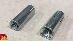 El taco basculante de nylon de fácil instalación para cargas altas en cartón yeso. Tarugo Broca De Anclaje Expansible Youtube