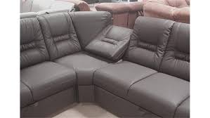 Wohnlandschaft Myvario Mit Relaxfunktion Und Bett Dunkelbraun