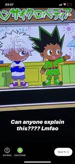 Senpai On Twitter Why Did They Give Them Blackface Someone Explain This Quickly Killua is a member of the famous zoldyck family of legendary assassins. why did they give them blackface
