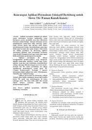 Contoh soal kognitif untuk anak tk b. Contoh Soal Kognitif Untuk Anak Tk