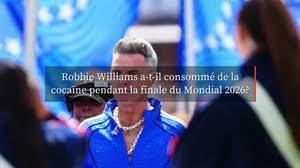 Licensable video: Robbie Williams révèle ce qu'était ce petit flocon tombé sur son micro