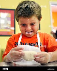 Cooking classes kids hi-res stock photography and images