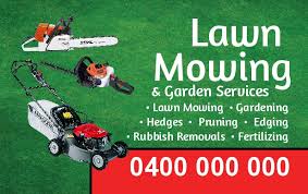Premium cards printed on a variety of high quality paper types. New Address Business Cards Lawn Mowing Business Cards