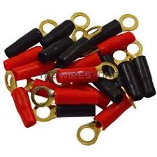 Shop digital & analog automotive guages at newegg. Automotive 20pcs Car Audio Power Ground Wire Ring Terminals Brass 4 Gauge 5 16 Connectors Terminals Wiring Greatrace Com
