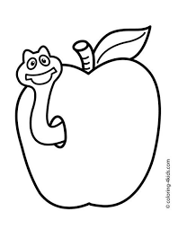 Free Drawing Patterns To Trace Easy Coloring Pages Coloring Pages Fruit Coloring Pages