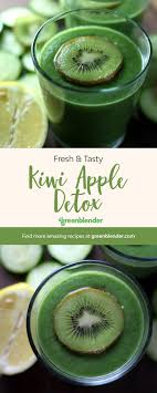 Kiwi Apple Detox Apple Detox Detox Smoothie Recipes Healthy Detox
